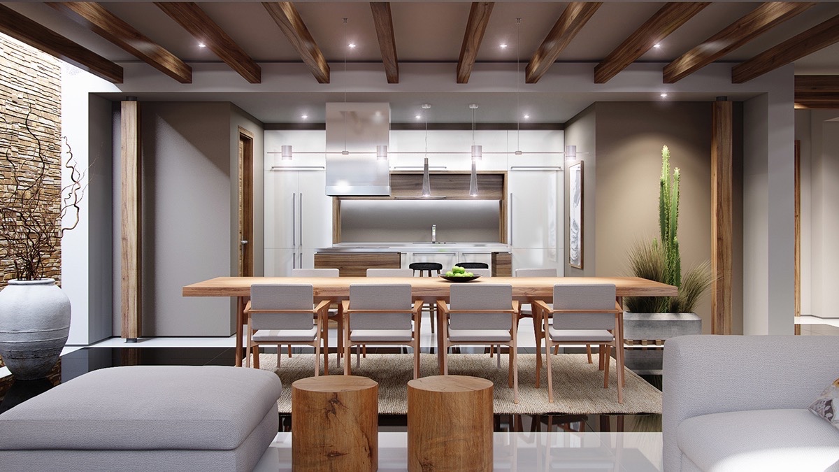 10 Mẫu thiết kế nội thất phòng bếp hiện đại