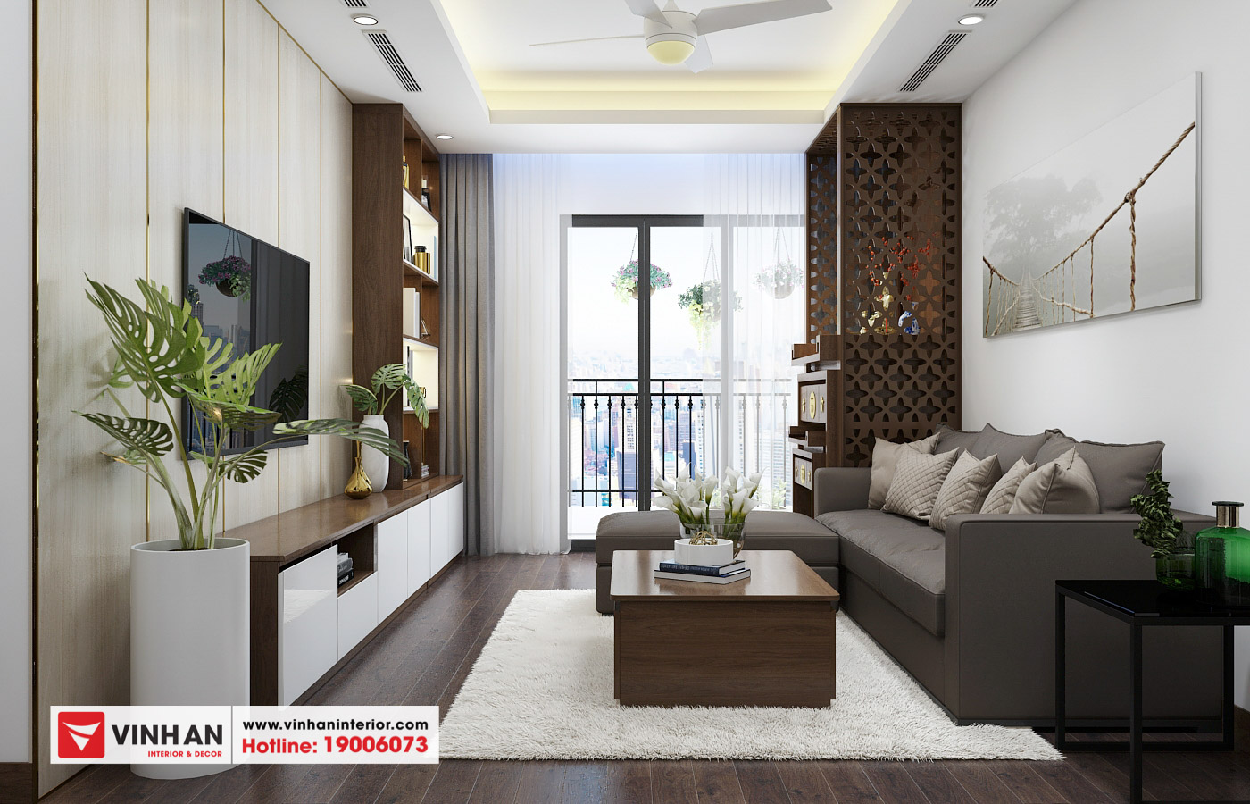 Thiết kế nội thất chung cư An Bình City - Căn hộ C1, C2 - 3PN ...