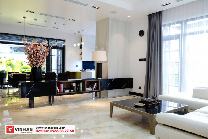 Ảnh chụp nội thất biệt thự song lập Paris - Vinhomes Imperia