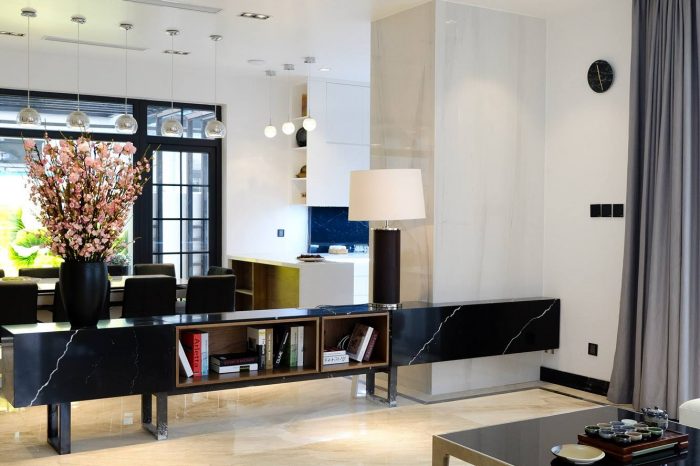 Ảnh chụp nội thất biệt thự song lập Paris - Vinhomes Imperia