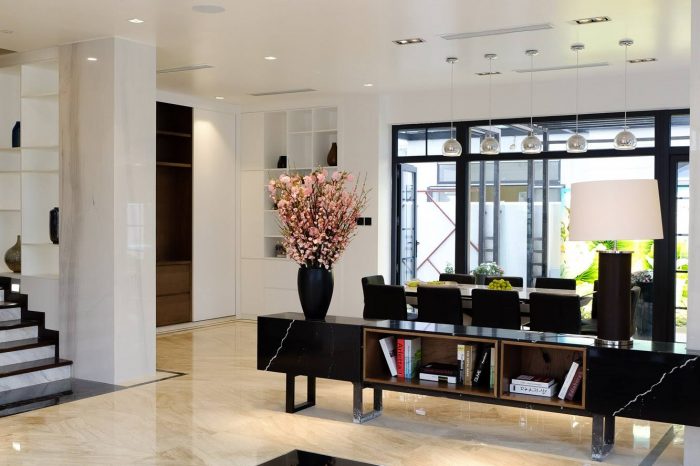 Ảnh chụp nội thất biệt thự song lập Paris - Vinhomes Imperia