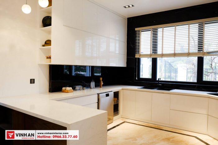 Ảnh chụp nội thất biệt thự song lập Paris - Vinhomes Imperia