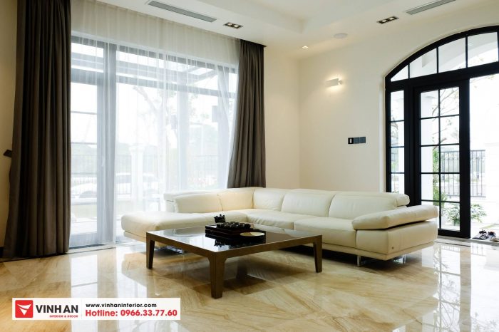Ảnh chụp nội thất biệt thự song lập Paris - Vinhomes Imperia