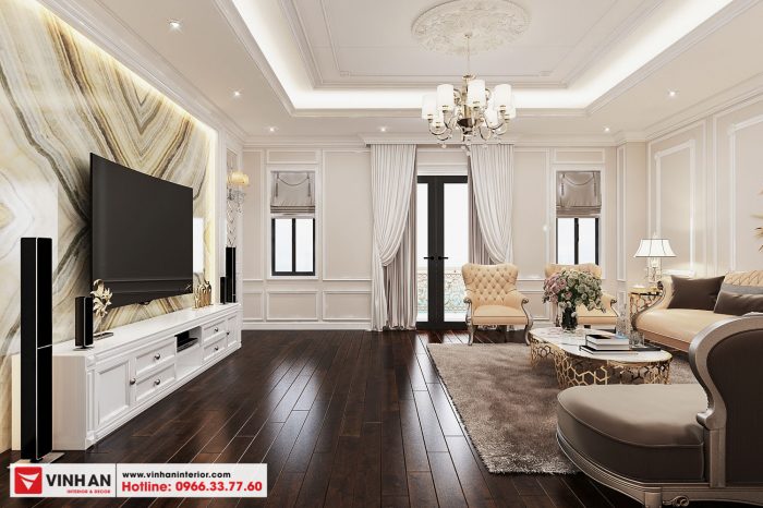 Nội thất Biệt thự Tân cổ điển