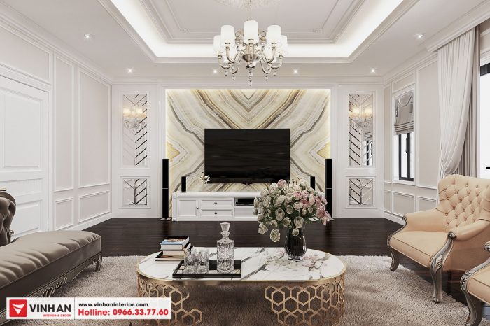 Nội thất Biệt thự Tân cổ điển