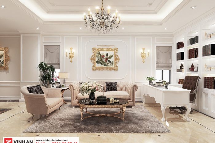 Nội thất Biệt thự Tân cổ điển