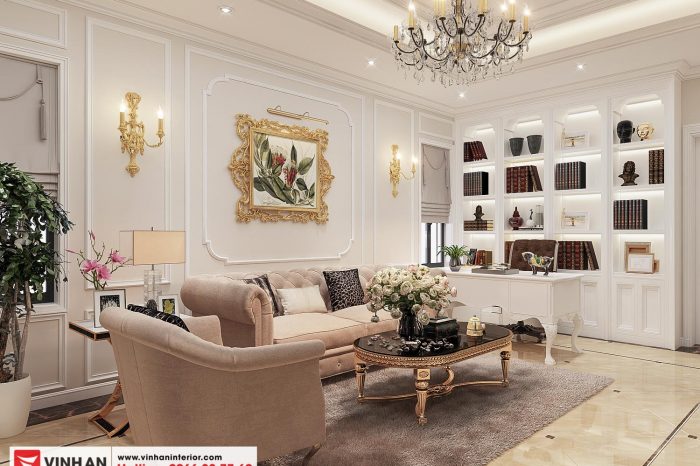 Nội thất Biệt thự Tân cổ điển